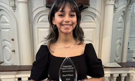 MHS’ Alba hits high note as  state Poetry Out Loud runner-up!
