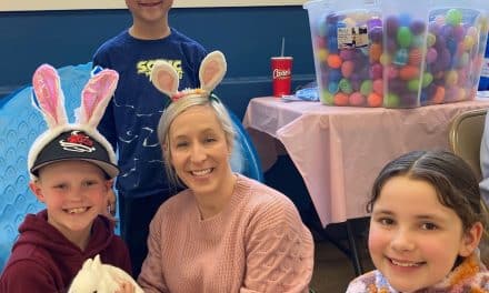 St. Monica’s gets a JUMP on Easter fun!