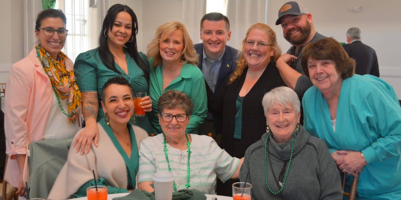 Fun & shenanigans rule mayor’s Irish party