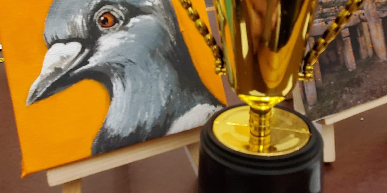 Terrific art fills tiny canvases!