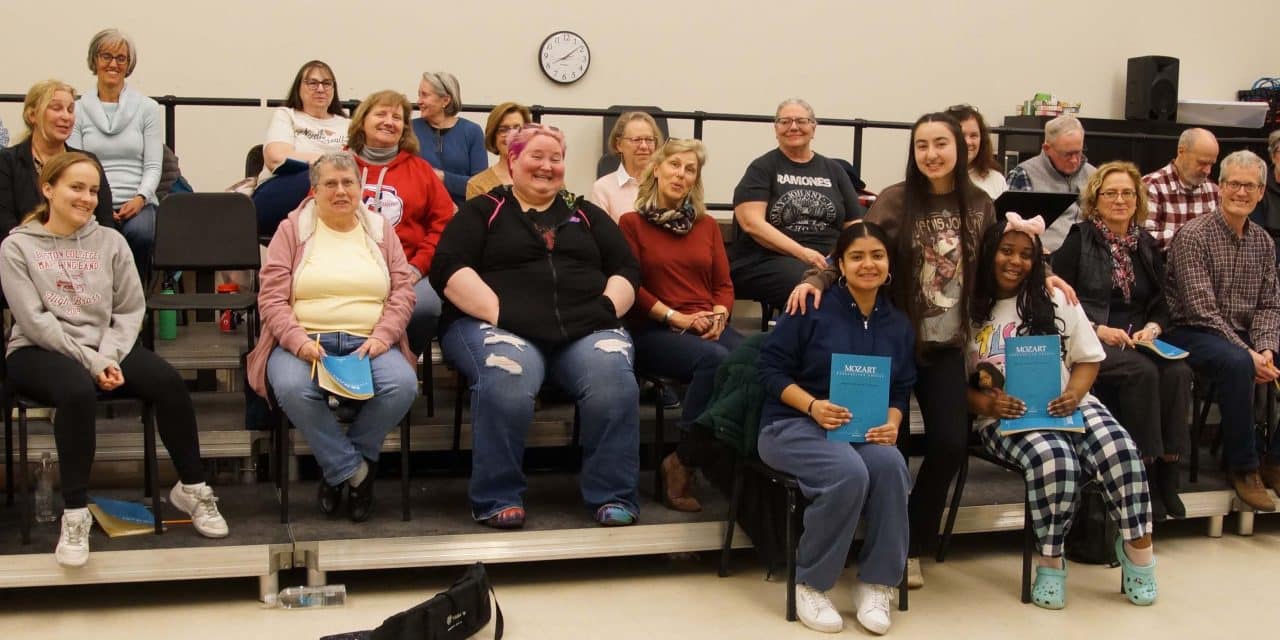 MHS chorus, esteemed singing group team up for concert