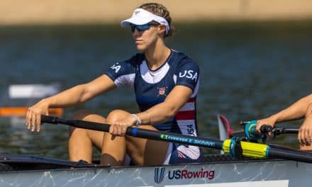 U.S. rower Salmons reps Methuen at Olympics