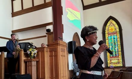 City unites in song & word for Juneteenth
