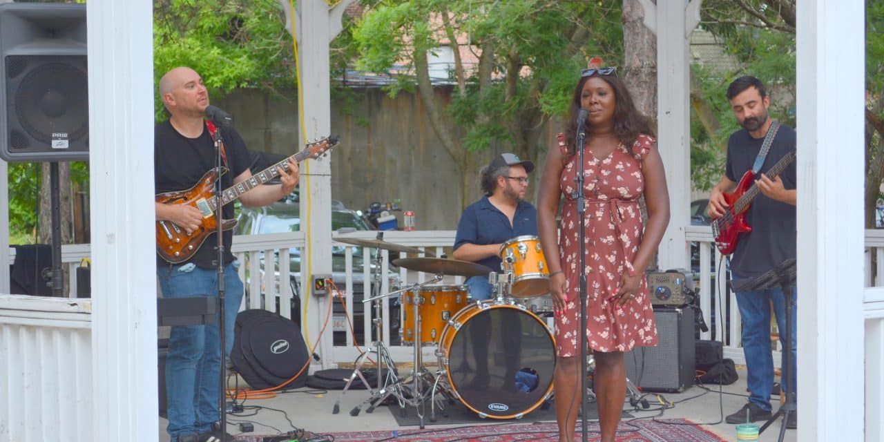 Live tunes fill the air at Riverwalk Park