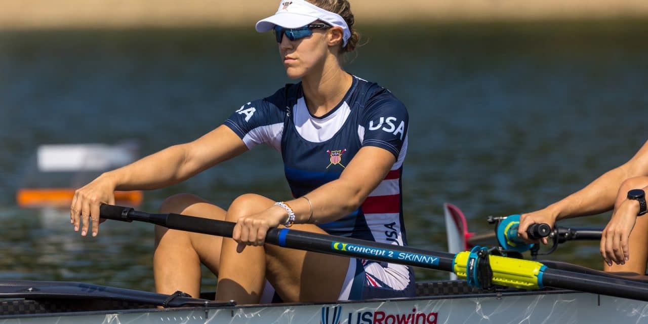 U.S. rower Salmons reps Methuen at Olympics