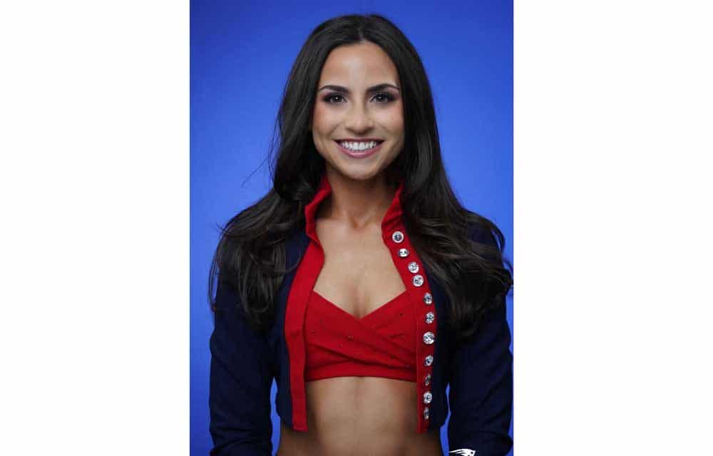 Something to cheer about: MHS alum is Patriots cheerleader!