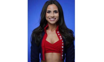 Something to cheer about: MHS alum is Patriots cheerleader!