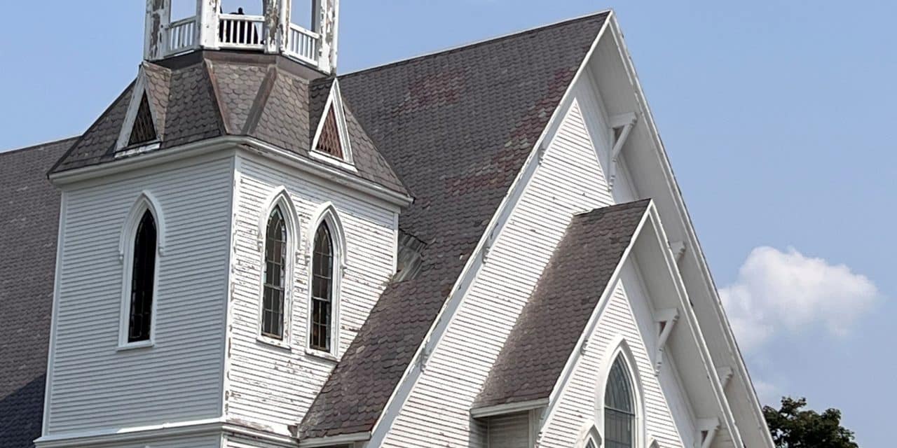 Paint job restores beauty to historic Baptist church