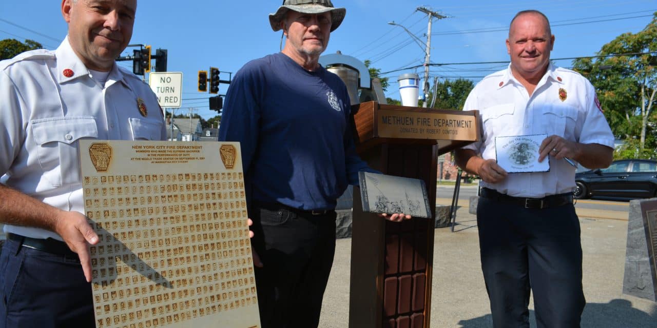 MFD remembers 9/11, accepts firefighter’s memorial art