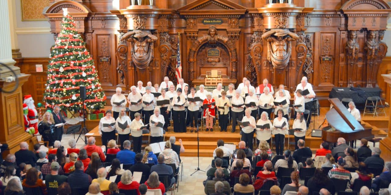 Happy Hearts sing at Music Hall on Dec. 22