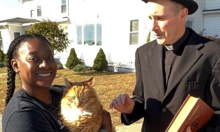 Pets & Owners Line Up For Blessings
