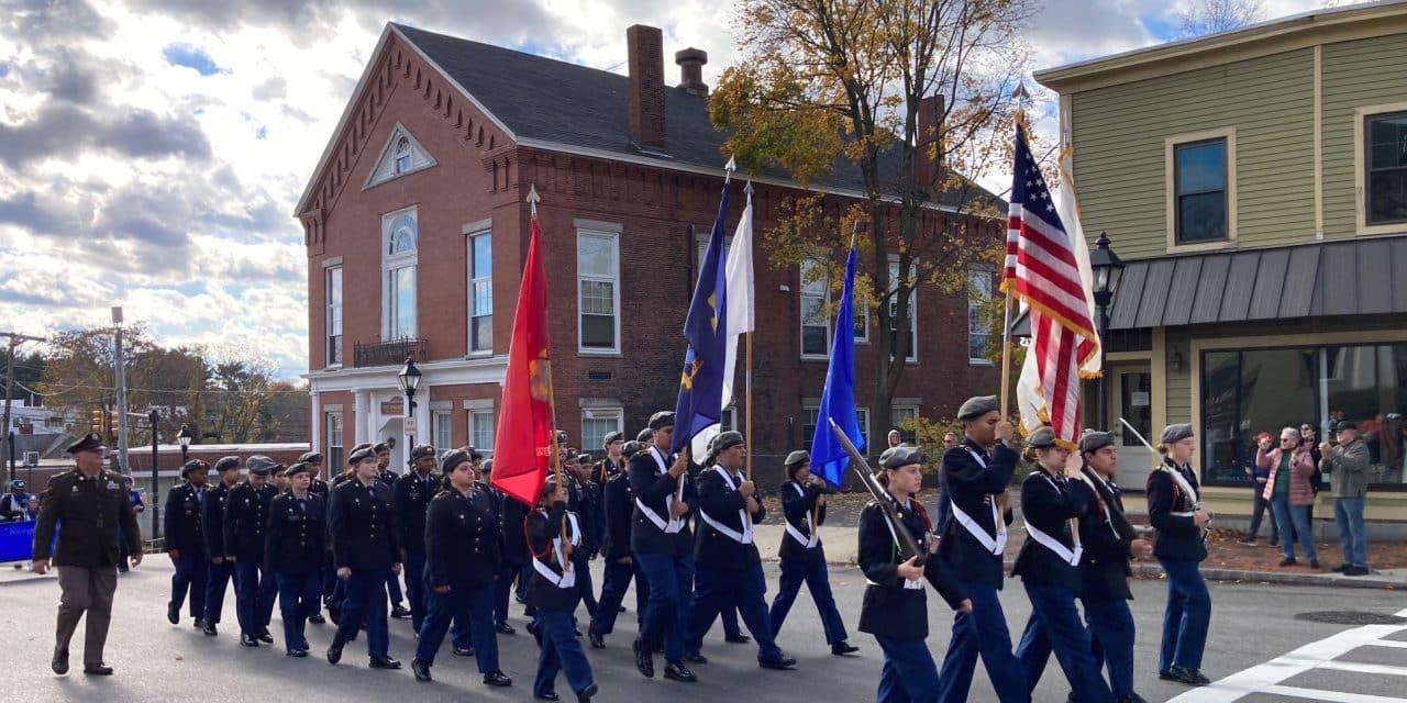 Veterans moved by turnout at Vets Day Parade