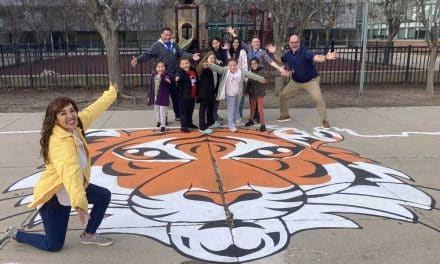 Tenney pride is ROARING at recess!