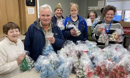 Hundreds of handmade holiday trees donated to city’s elderly & homebound