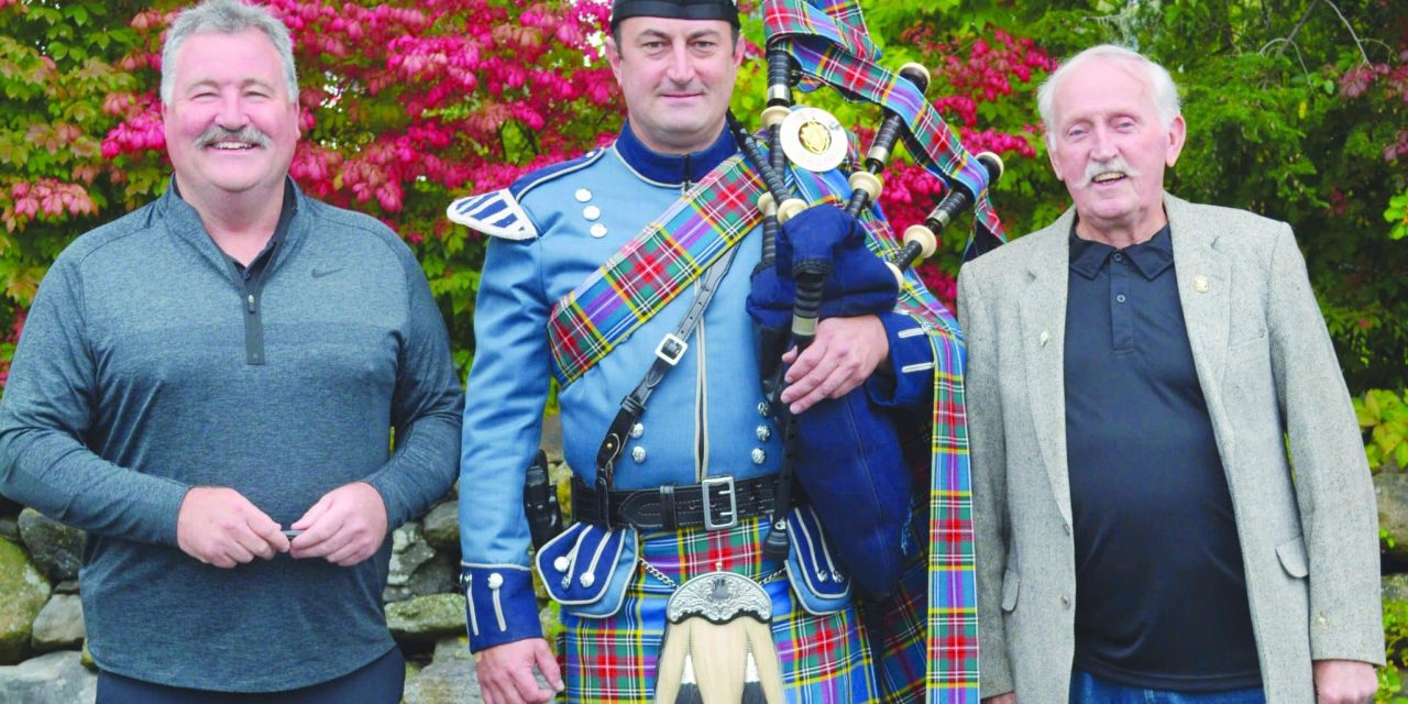 Bagpipes provide a proud & powerful send-off or celebration