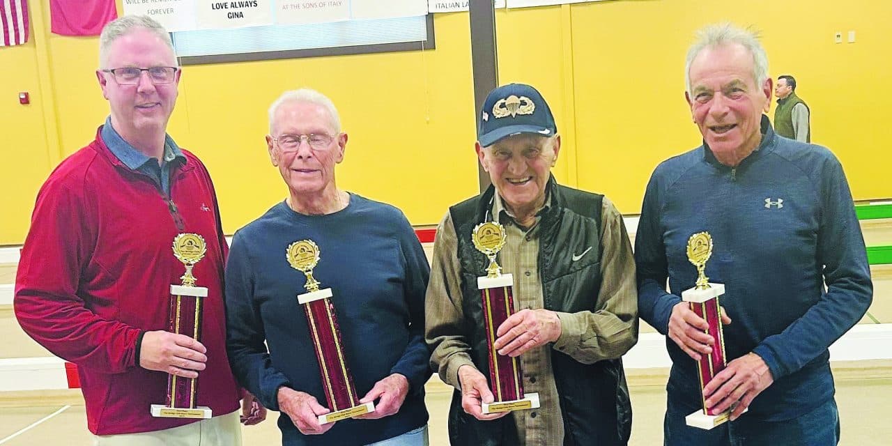 Bocce players build a Bridge for area veterans
