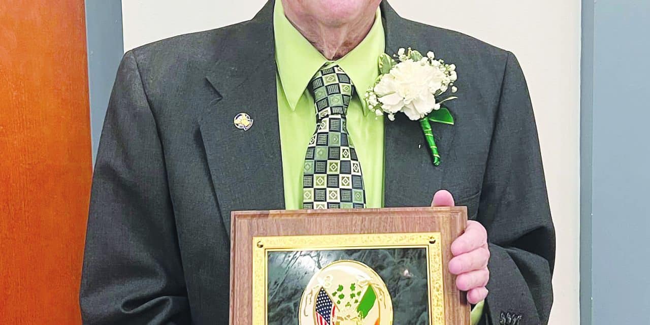 Irishman  of the Year!