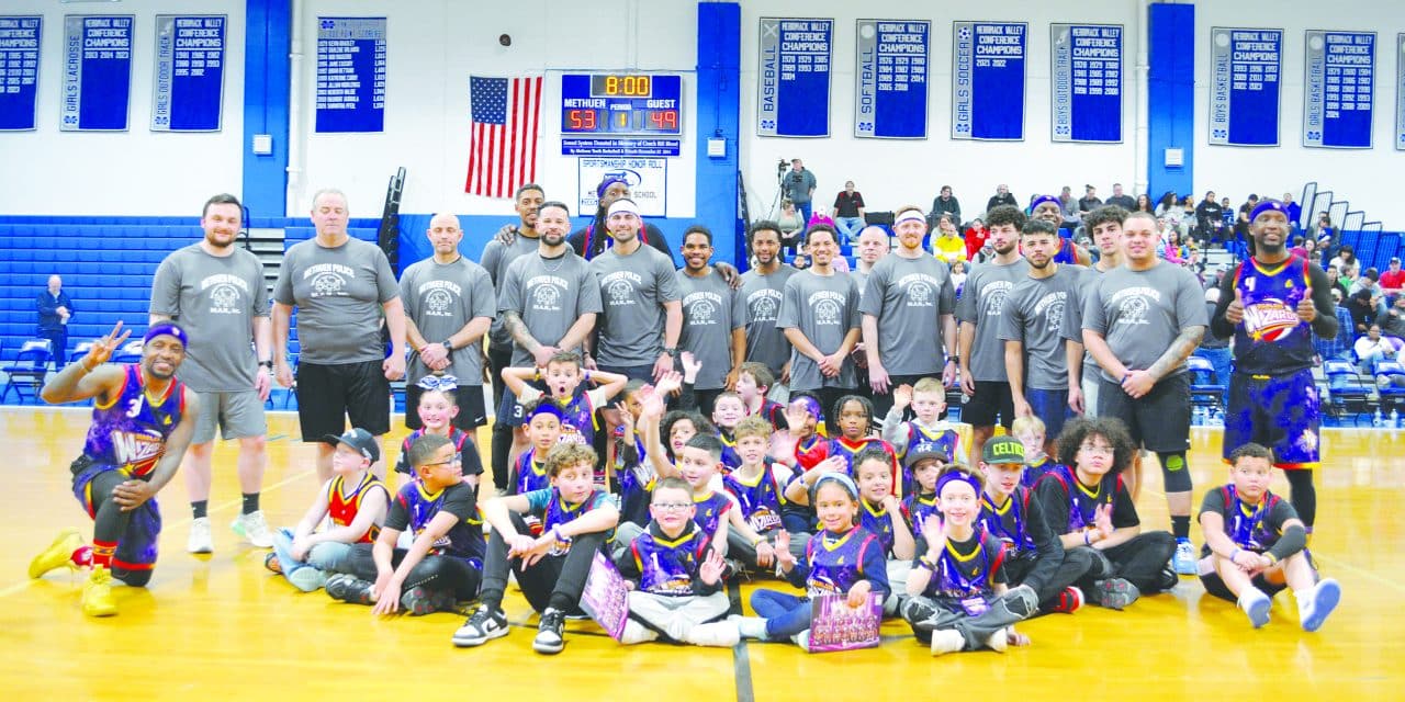 Zany Harlem Wizards help MPD raise $7K for charities