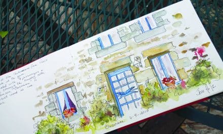 Artz’s art journals take on a French flair
