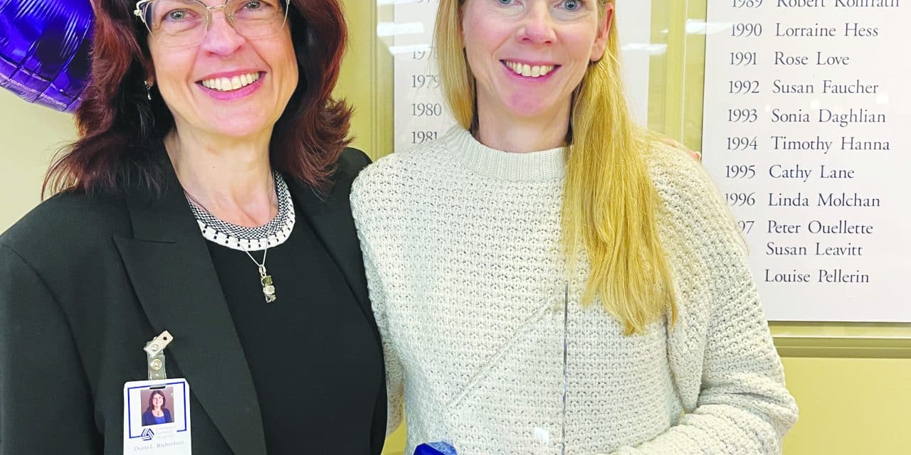 LGH Labor & Delivery nurse honored for outstanding work & attitude
