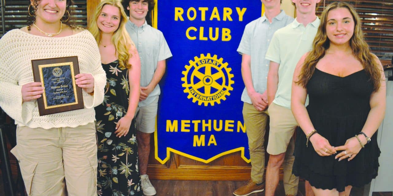 Rotary Club honors top teacher, soaring students & a selfless businessman
