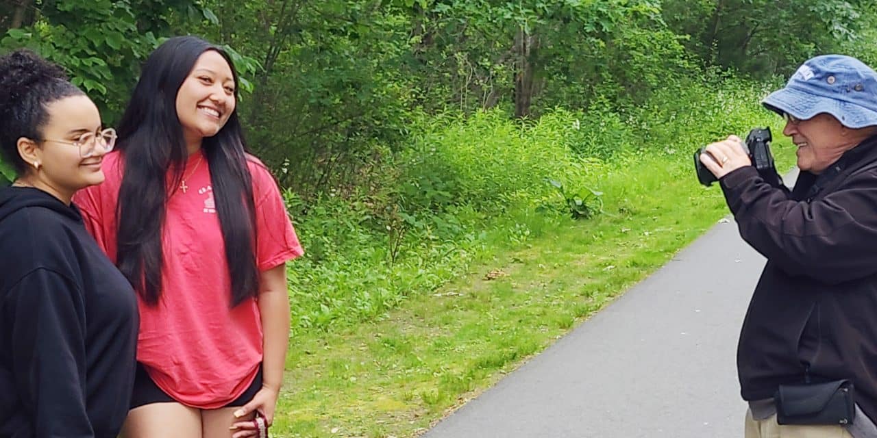Dick Dean spreads joy on Rail Trail 1 photo at a time