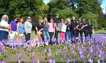1,314 purple flags represent MA fatal overdoses in 2024
