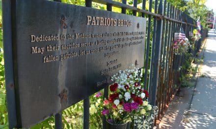 Key Program decorates Patriots Bridge for 9/11