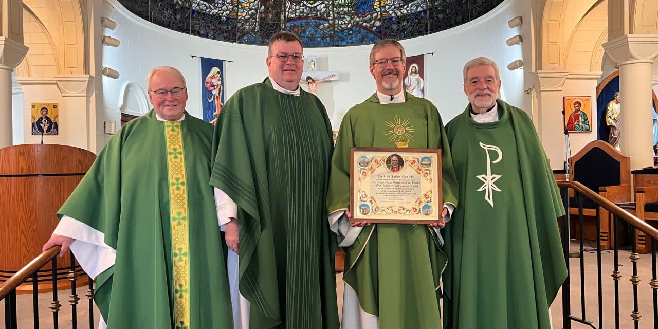 OLGC marks 25th year  with prayer, spirit & song!