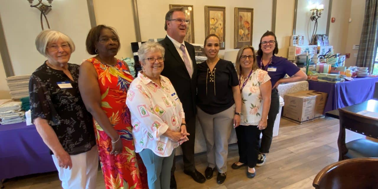 Regency neighbors shower Emmaus residents with house-warming gifts