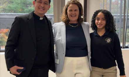 Girl’s essay on joyful school priest earns Archdiocese’s grand prize!
