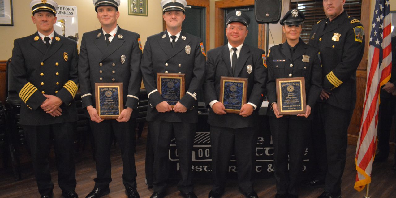 Quick-thinking firefighters,determined detective earn top honors