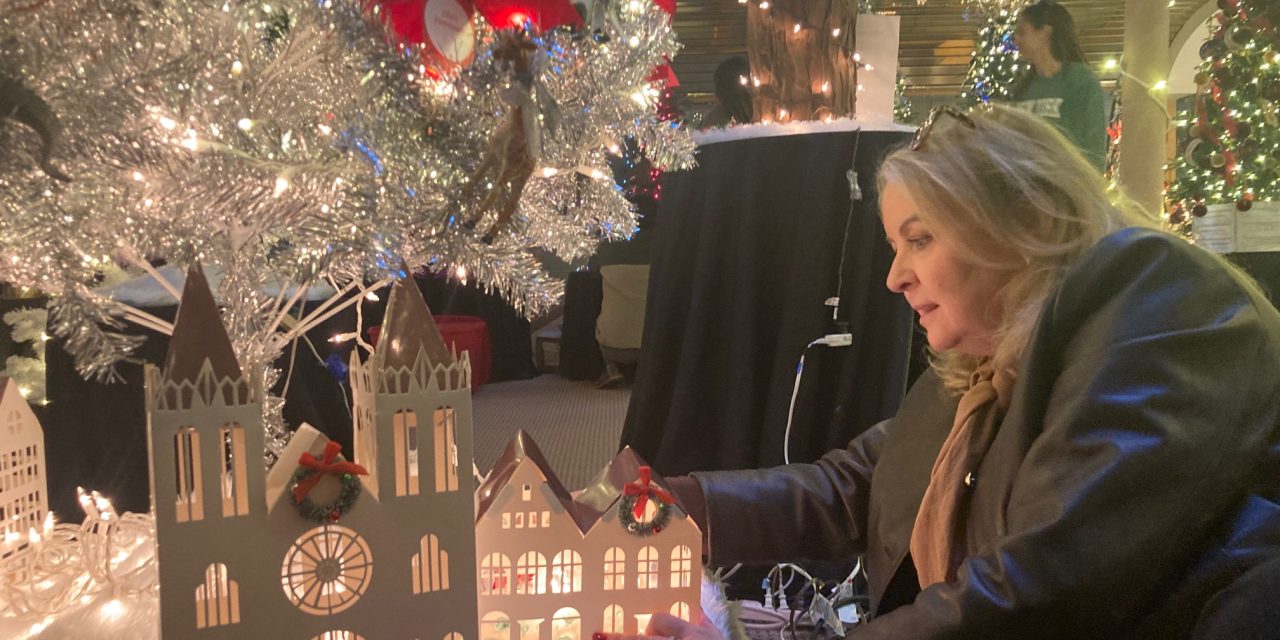 Busy elves bring Festival of Trees to life!