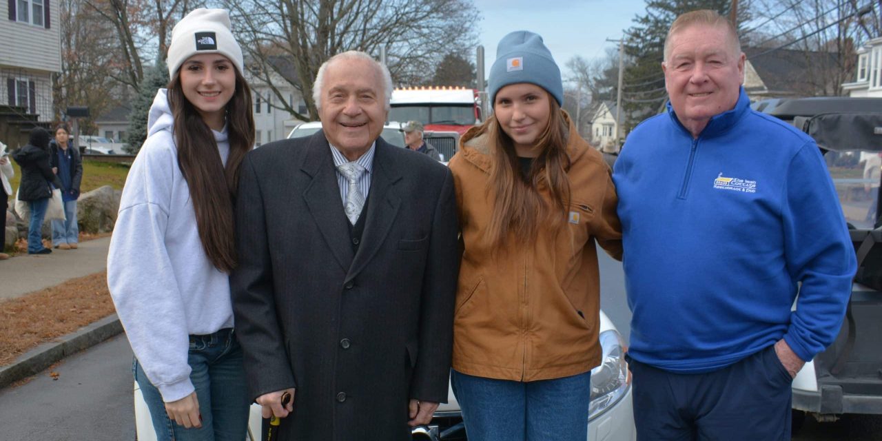 Santa & friends parade through Methuen