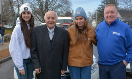 Santa & friends parade through Methuen
