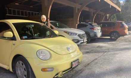 Bev & Buttercup:  Back on the road!