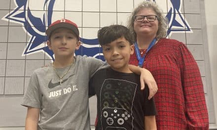 Choking 5th-grader is saved by his bestie & their teacher