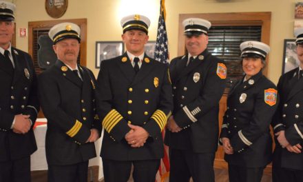 Fire Chief Toto & 5 firefighters take oath, receive pins
