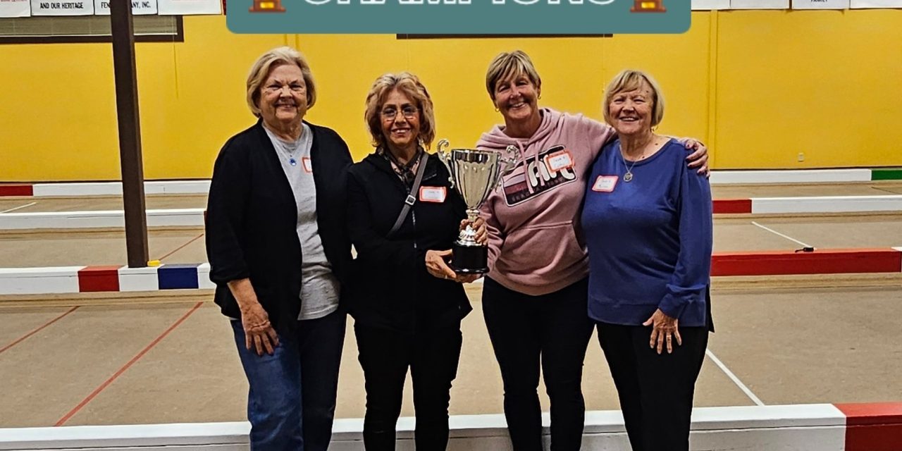 SOI ladies bocce tourney dedicated to Ron Demers