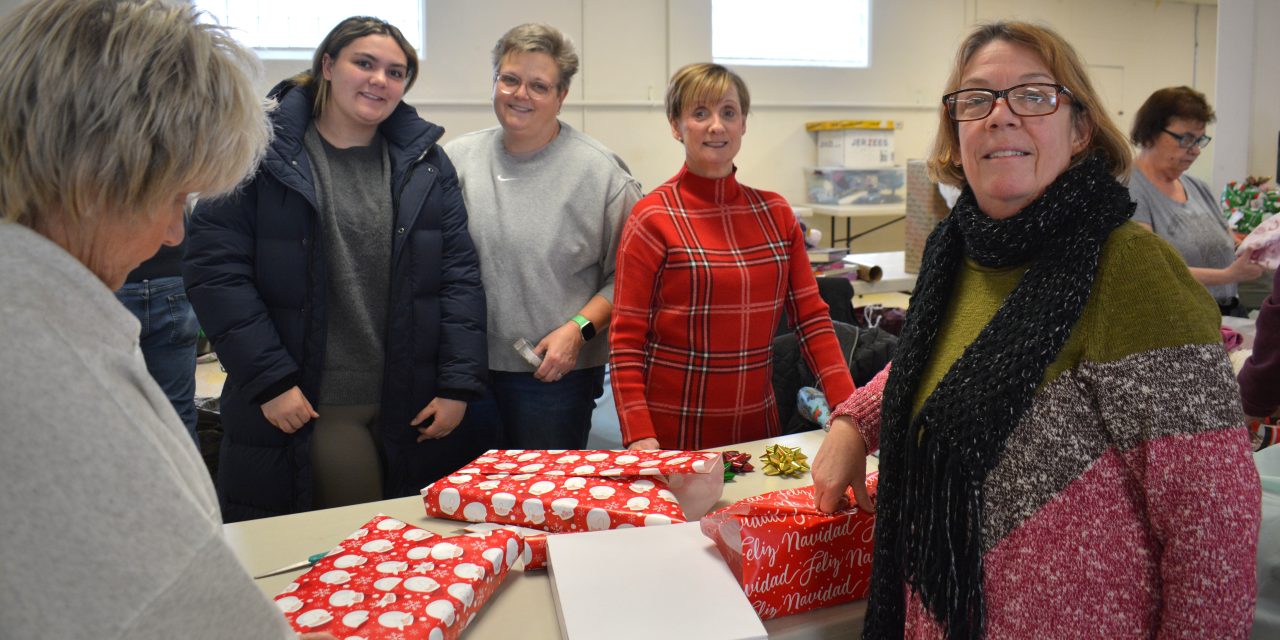 FKMV wrapping party had St. Lucy’s basement buzzing!