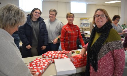 FKMV wrapping party had St. Lucy’s basement buzzing!