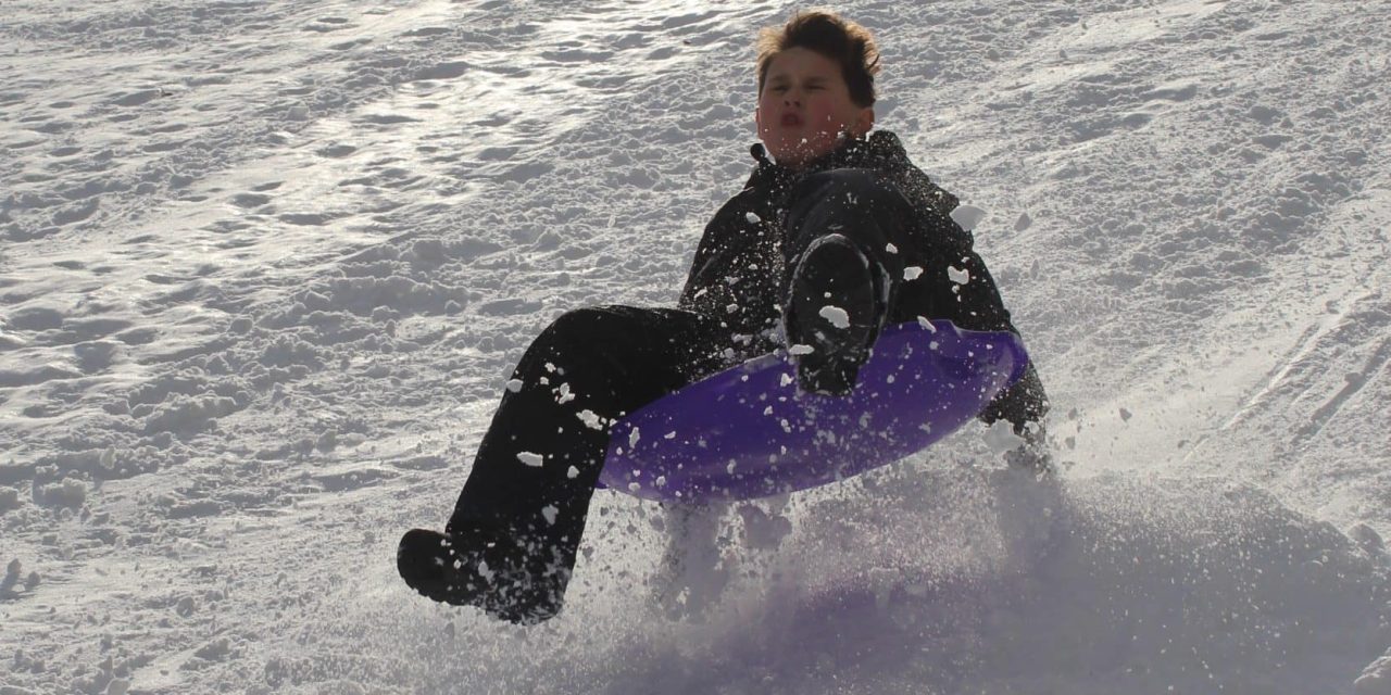 Fresh snow, no school & …THE NEED FOR SPEED!