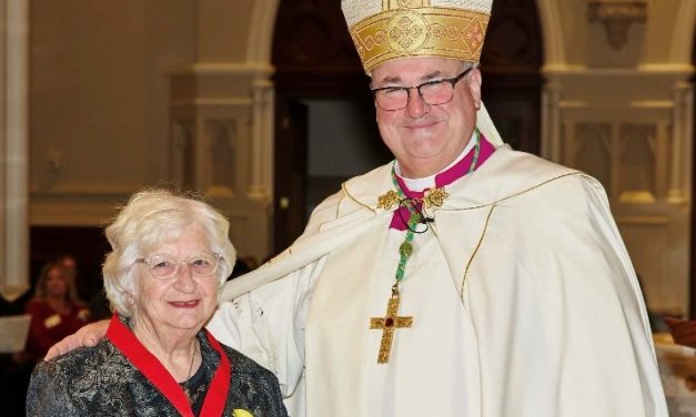 Cheverus winner Keegan  serves church inside & out
