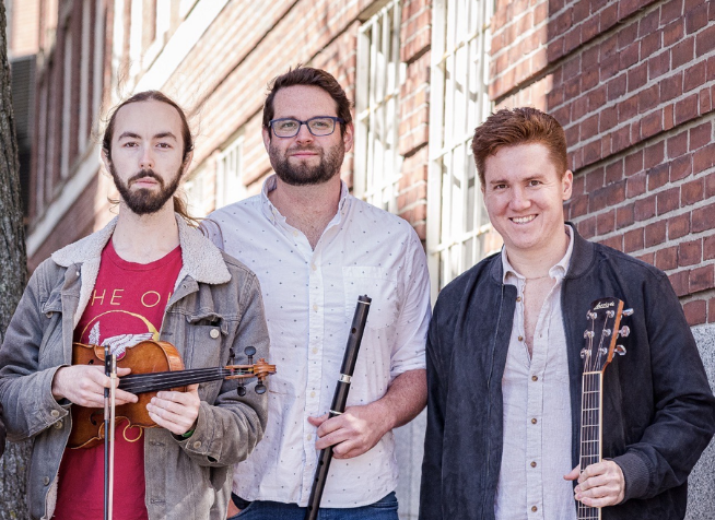 Traditional Irish music  performed LIVE at library!