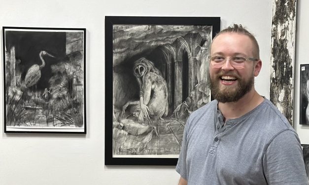 Artist pushes boundaries in his fantastical drawings