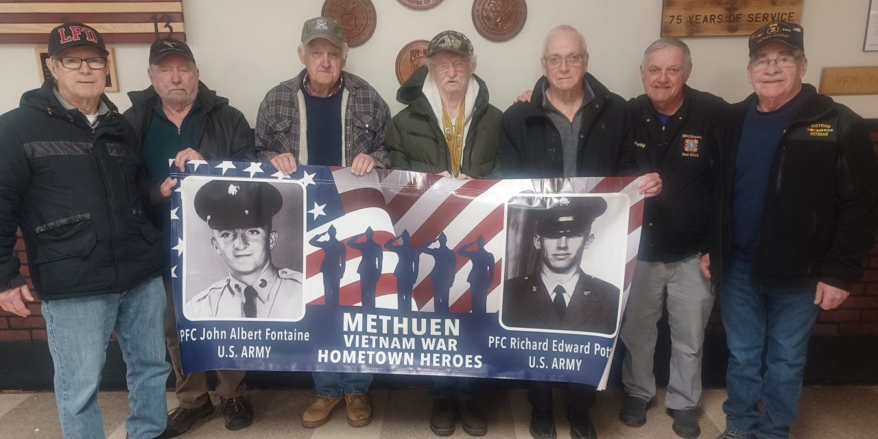 Vietnam vets’ banner honors 2 who made ultimate sacrifice