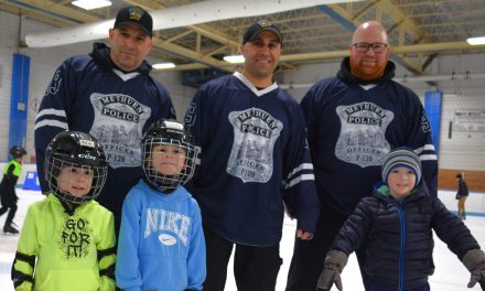 Cops & kids hit the ice!