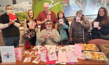 Hundreds of homemade Valentines sent love to seniors & veterans