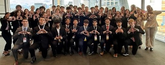 43 MHS DECA students compete, with 4 moving on to nationals!