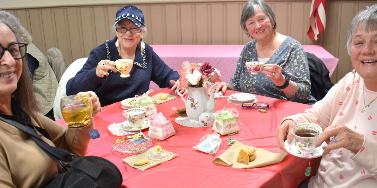 Seniors sip & learn at Afternoon Tea Party